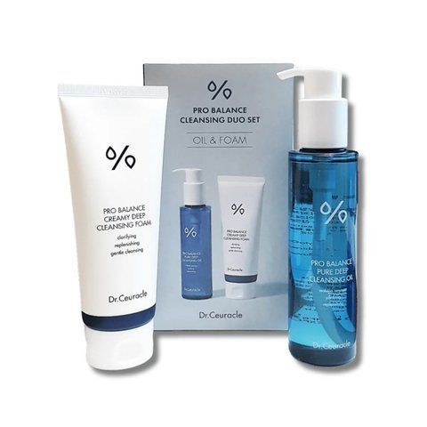 Набір для двоетапного очищення шкіри з пробіотиками - Dr.Ceuracle Pro Balance Cleansing Duo Set 109257 фото