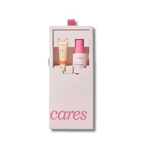 Набір засобів для обличчя - Who Cares Gentle Peel Lactic Acid Serum x Bifida Barrier Sun Cream 111788 фото