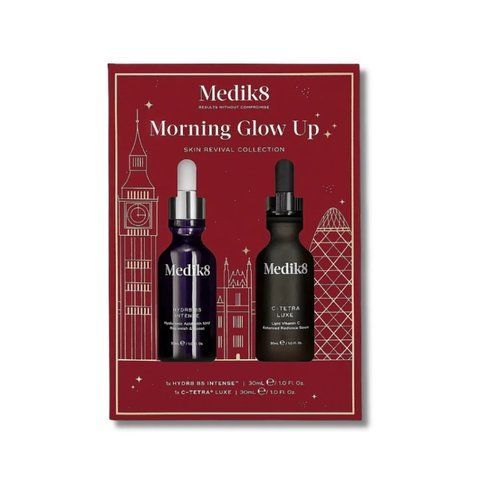 Лімітований набір для відновлення шкіри обличчя - Medik8 Morning Glow Up Skin Revival Collection 109918 фото