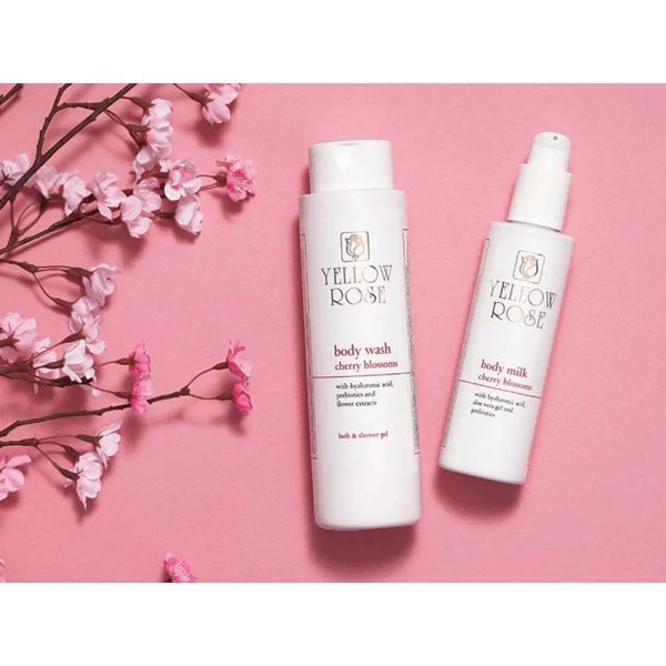 Гель для душу - Yellow Rose Body Wash Cherry Blossom 108421 фото