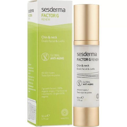 Омолоджувальний крем для овалу обличчя та шиї - Sesderma Factor G Oval 04037 фото