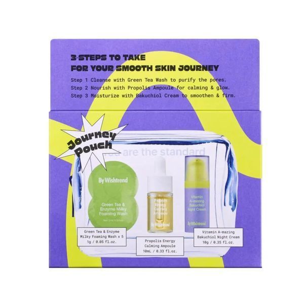 Набір мініатюр - By Wishtrend Smooth Skin Journey Kit 110816 фото